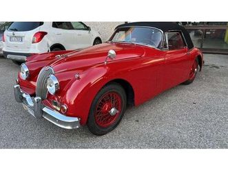 1958 jaguar xk150 rouge automatique in italie - a vendre...