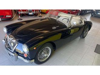 1962 mg mga noir manuel conduite à gauche in italie - a v...