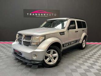 dodge nitro 2.8 crd 177 4x4 sxt a