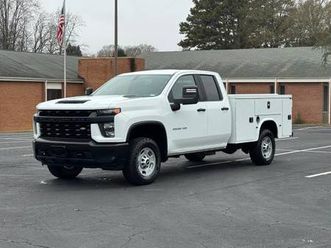 2020 chevy silverado 2500hd utility truck - one owner - 4x4 - gasoline