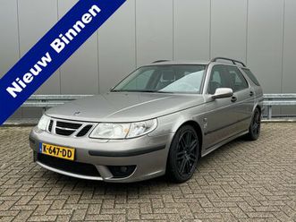 saab 9-5 estate - 2.3 turbo aero 250 pk / xenon / leer / navigatie
