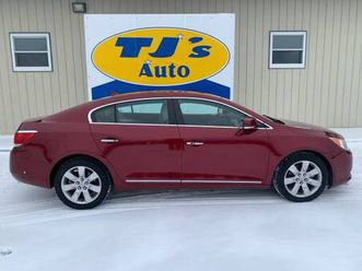 clean low mileage buick lacrosse cxs