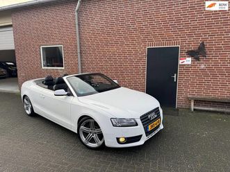 audi a5 cabriolet - youngtimer 2.0 tfsi stoelverwarming, navi , s line 19 inch