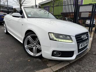 2011 audi a5 2.0td s line (170ps) cabriolet 2d