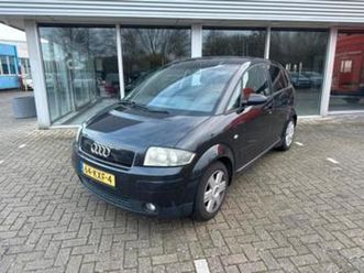 audi a2 1.4 55kw 2002 zwart - apk gekeurd t/m maart 2026 — audi — marktplaats
