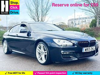 2013 (13) - 3.0 640d m sport saloon 4dr diesel auto euro 5 (start/stop) (313 ps)