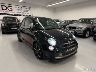 abarth 500 turismo 595 1.4 turbo t-jet 160 ch / cuir / toit pano / 4 jantes dorigine abarth inclus