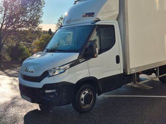 iveco daily 35c16 boite auto hayon caisse 20m3 double essieux