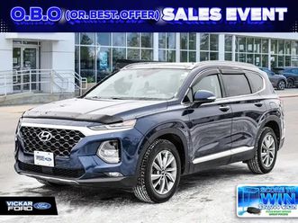 2019 hyundai santa fe xl 2.0t luxury awd low km local trade-in