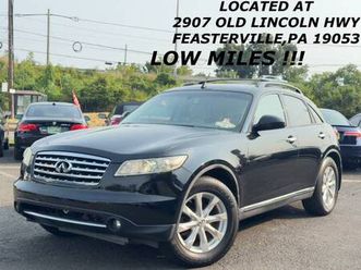 2006 infiniti fx35 awd low miles runs strong warranty