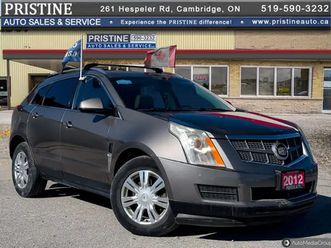 2012 cadillac srx luxury awd bluetooth rev. cam. rem. start leat