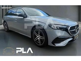 mercedes classe e 300 de break facelift + hyperscreen + toit pano + 360° + hud + acc + att remorque