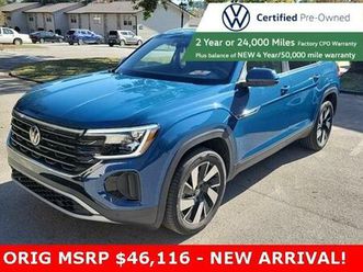 used 2025 volkswagen atlas cross sport 2.0t se w/technology