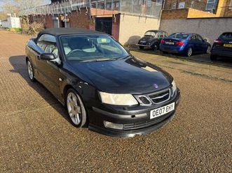 2007 saab 9-3 2.0 aero anniversary convertible 2d auto
