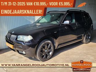 bmw x3 - xdrive25i high executive m-pakket, trekh., panorama, 19 inch, sportstoelen