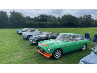 1968 mg c-type vert manuel, 5 vitesses conduite à droite...