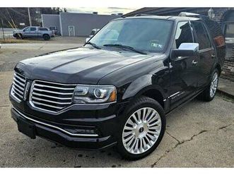 2017 lincoln navigator select sport-awd triple black all opt pano roof