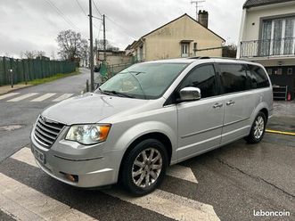 chrysler grand voyager limited 3.8 v6 full options 7 places cuir