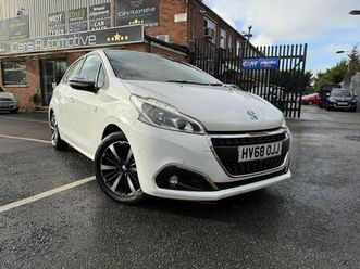2018 peugeot 208 1.2 puretech tech edition (82bhp)