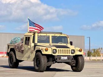 military hmmwv humvee h1 hummer h1 ca license street legal