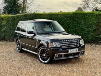 land rover range rover vogue 3.6 tdv8 [overfinch] diesel 4x4 automatic 2010