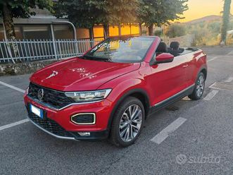 volkswagen t-roc cabriolet incidentata