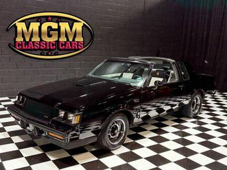 used 1987 buick regal grand national