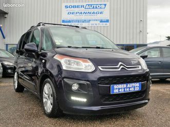 citroen c3 picasso exclusive 1.6 hdi 92cv gps clim ct 2027 gtie 1 an