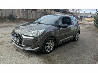 ds ds 3 1.6 bluehdi s&s style navigáció-bluetooth-applecarplay-tolató kamera+radarok-tempomat