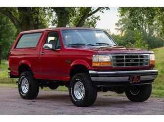 used 1994 ford bronco xlt