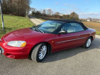 chrysler serbring jr cabrio, gepflegt mit ...