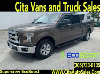 2017 ford f-150 f150 f 150 xlt 4x2 4dr supercrew 6.5 ft. sb cargo vans