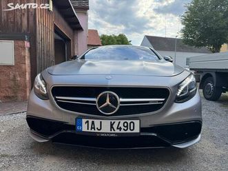 mercedes-benz třídy s s63amg coupe matt top stav