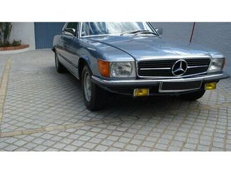 1977 mercedes slc series bleu automatique, 3 vitesses con...
