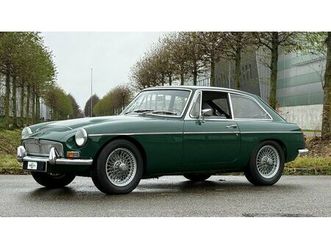 1968 mg mgc vert manuel conduite à gauche in ede, pays-ba...