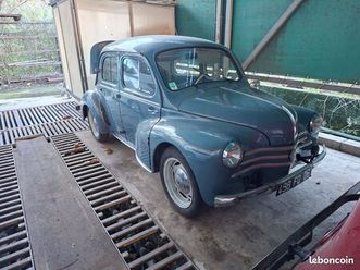 4cv renault 4 cv voiture collection populaire 83 000 kms 1955