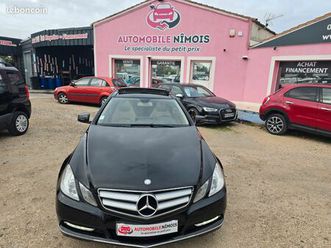 mercedes classe e 220 cdi coupe