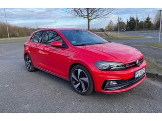 volkswagen polo gti 2.0 2019 200km poznań czerwony niski przebieg okazja