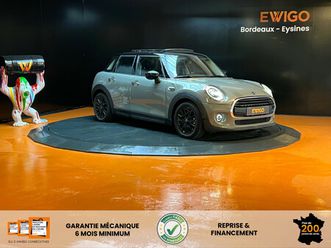 1.5 135ch cooper greenwich bva / toit ouvrant panoramique / carplay / clim auto bi-zones
