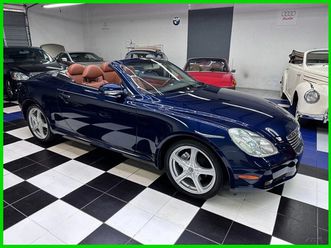 2005 lexus sc 67k miles - indigo blue over saddle - stunning!