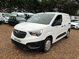 vauxhall combo 1.5 turbo d 2300 edition l1 h1 euro 6 (start/stop) 4dr