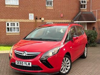 vauxhall zafira tourer 1.4i turbo design mpv 5dr petrol manual euro 6 (140 ps)