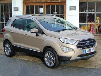 1.0t ecoboost titanium auto euro 6 (start/stop) 5dr