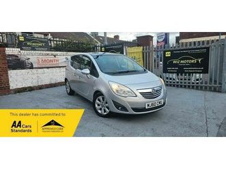 vauxhall meriva 1.7 cdti se mpv 5dr diesel auto euro 5 (100 ps)