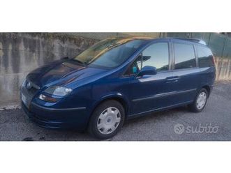 fiat ulysse jtd- 2007 - 7 posti - gancio traino