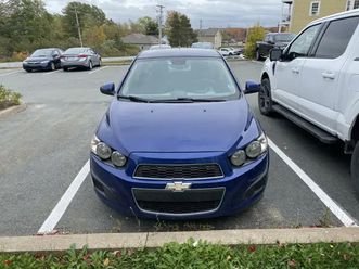 2012 chevrolet sonic lt sedan – fresh 2-year mvi