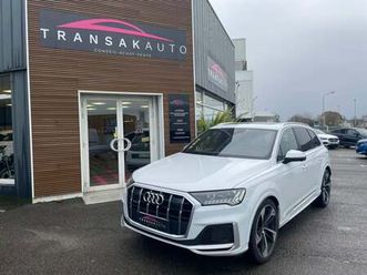 audi sq7 tdi tiptronic 8 quattro 7pl tva recuperable / attelage electrique / toit ouvrant