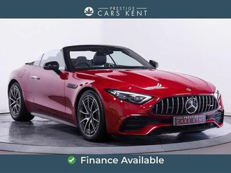 mercedes-benz sl-class 2.0 sl43 mhev amg (premium) convertible 2dr petrol spds mct euro 6 (start/stop) (381 ps)