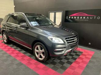 mercedes classe m ml 350 258 cv 4matic sport a + toit ouvrant + sièges électriques et chauffants + attelage