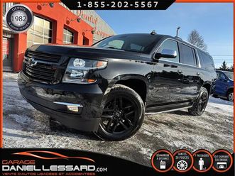 chevrolet suburban premier 4x4 5.3 l, 7 places, cuir, clim, toit